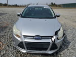 2014 Ford Focus Se Silver vin: 1FADP3K2XEL410362