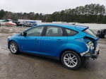 2015 Ford Focus Se Blue vin: 1FADP3K2XFL228596