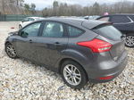 2015 Ford Focus Se Gray vin: 1FADP3K2XFL237573