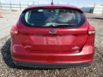 2015 Ford Focus Se Красный vin: 1FADP3K2XFL327368