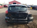 2015 Ford Focus Se Black vin: 1FADP3K2XFL351704