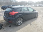 2018 Ford Focus Se Black vin: 1FADP3K2XJL258402