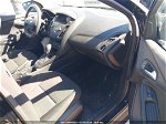 2018 Ford Focus Se Black vin: 1FADP3K2XJL283607
