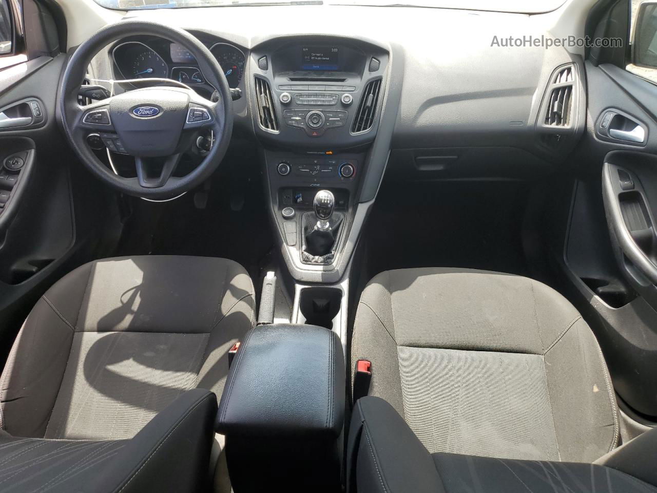 2015 Ford Focus Se Черный vin: 1FADP3KE4FL213098