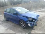 2014 Ford Focus St Синий vin: 1FADP3L90EL286369