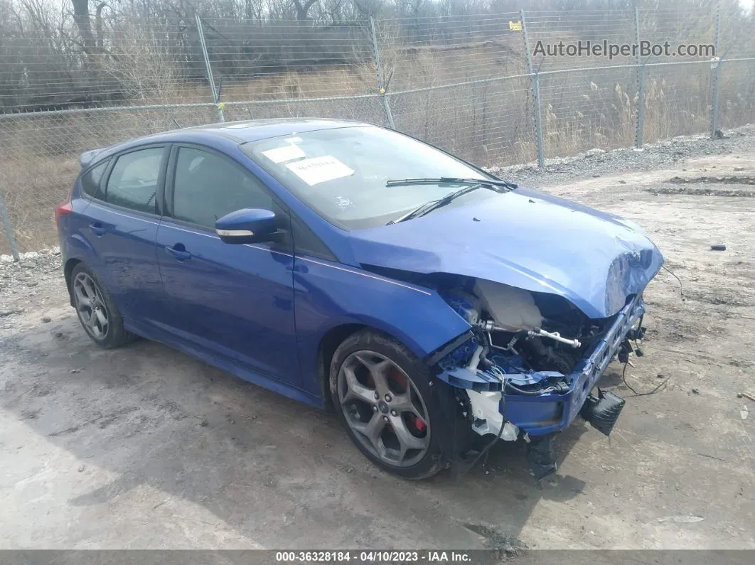 2014 Ford Focus St Blue vin: 1FADP3L90EL286369