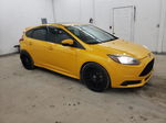 2013 Ford Focus St Yellow vin: 1FADP3L92DL207041