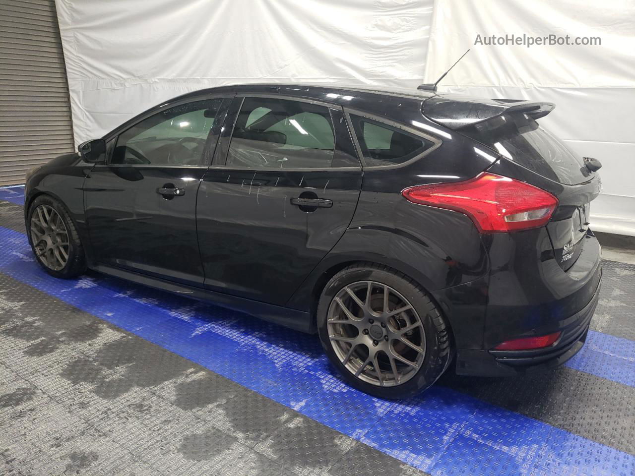 2017 Ford Focus St Black vin: 1FADP3L95HL338566