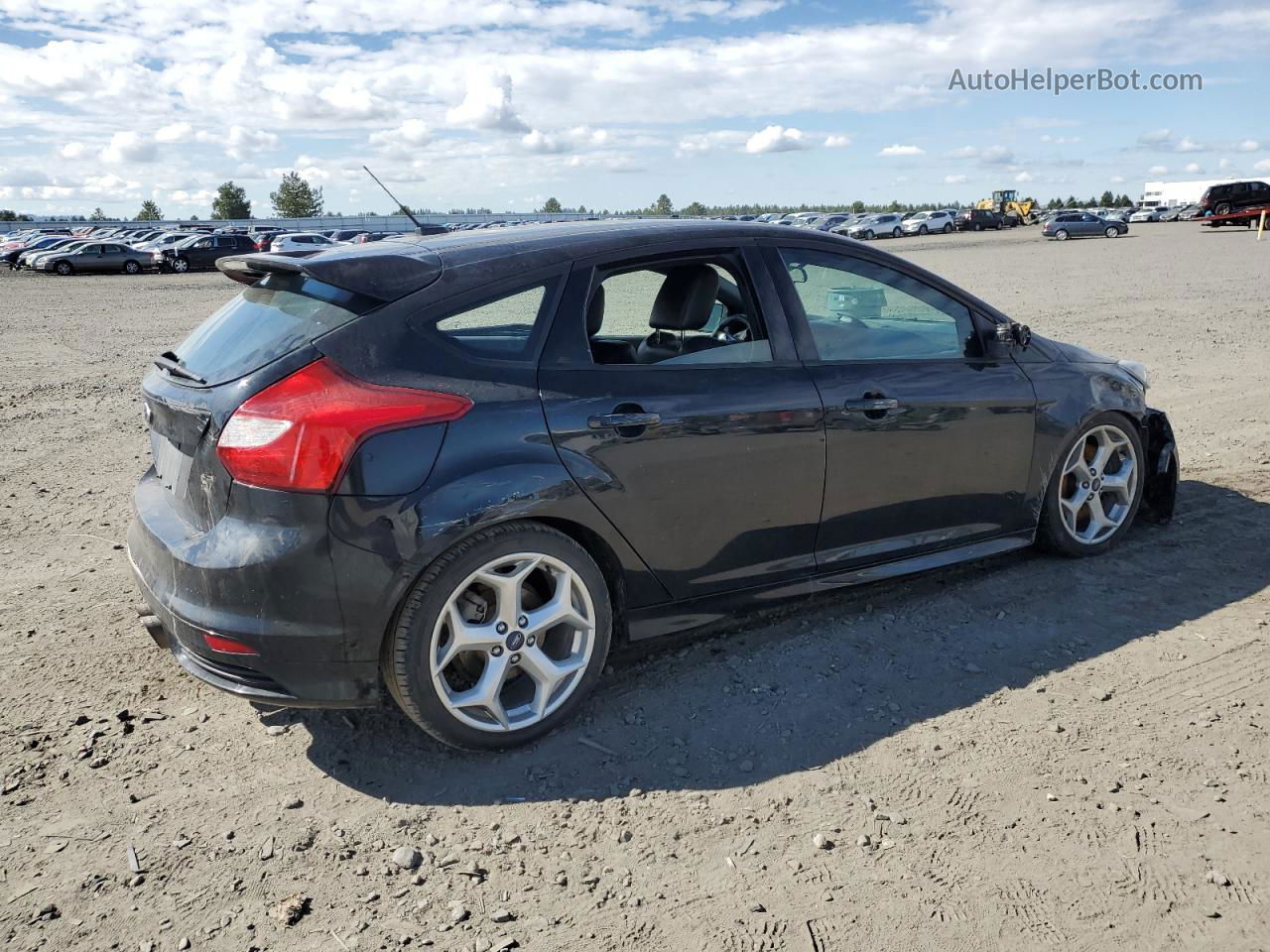 2013 Ford Focus St Black vin: 1FADP3L96DL158913