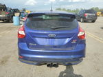 2014 Ford Focus St Blue vin: 1FADP3L96EL291379