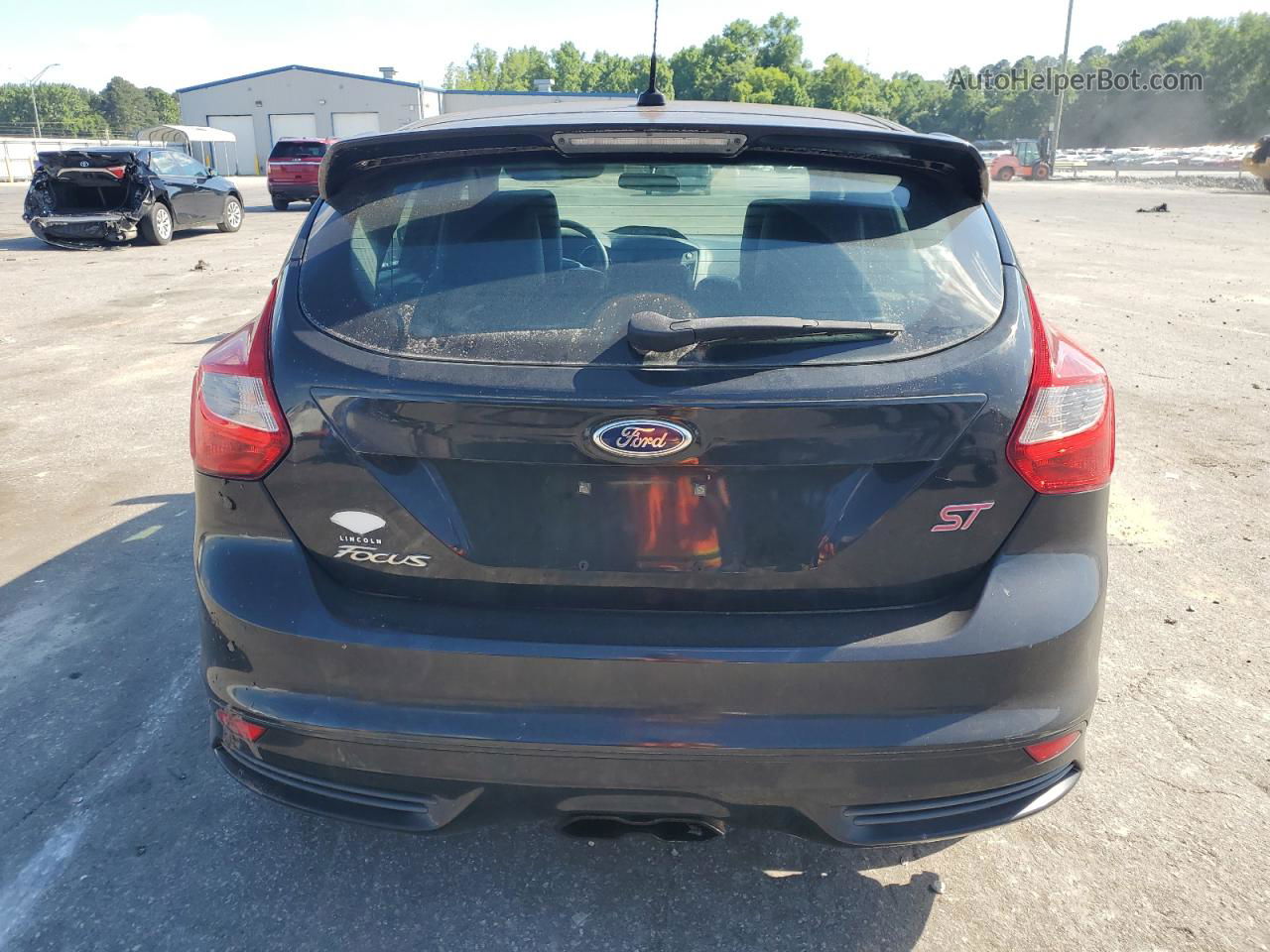 2014 Ford Focus St Black vin: 1FADP3L98EL395940