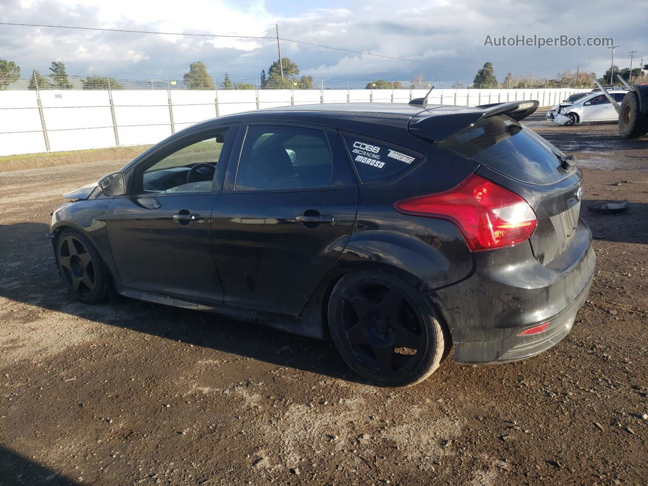 2014 Ford Focus St Black vin: 1FADP3L98EL399745