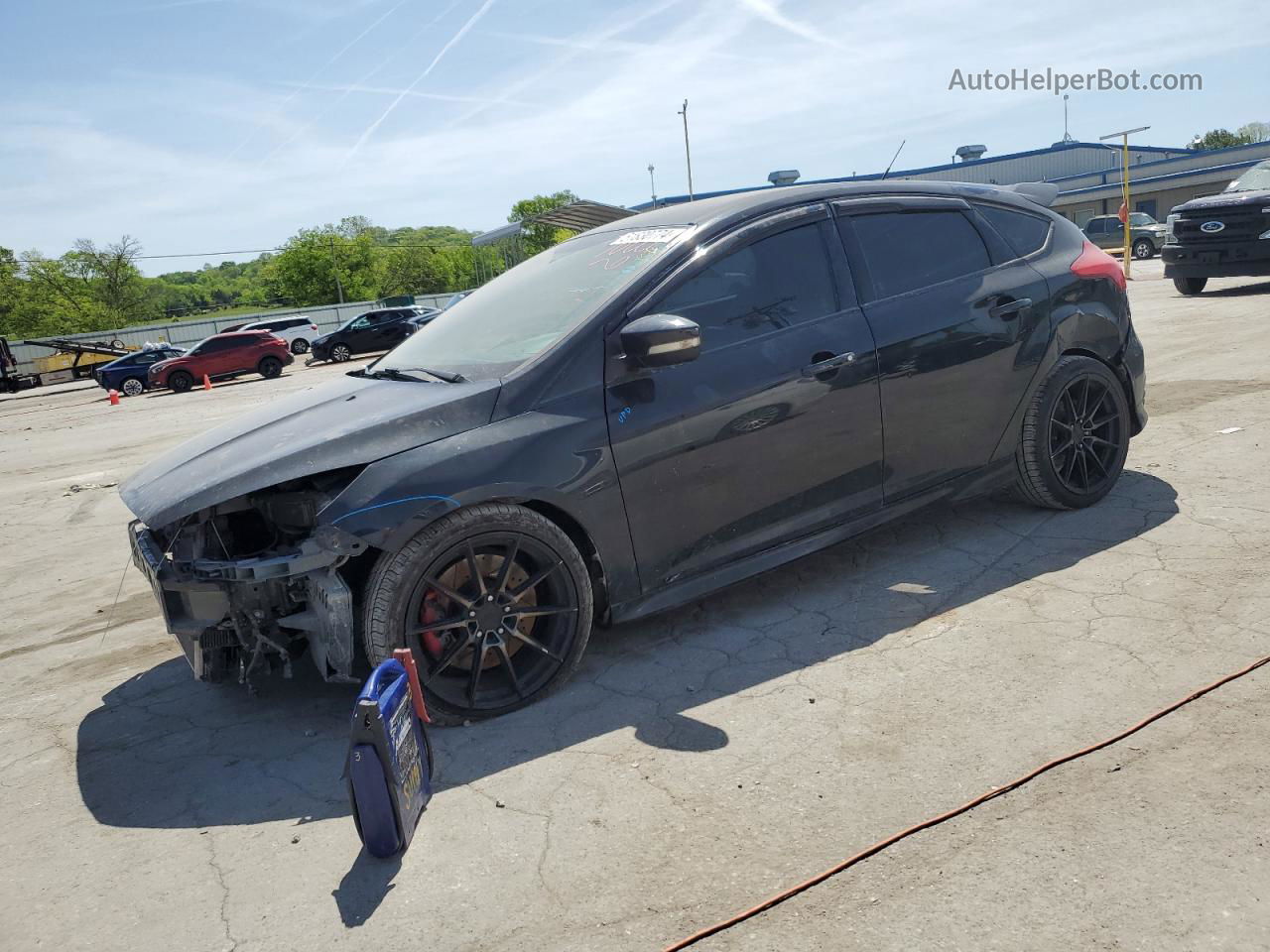 2015 Ford Focus St Black vin: 1FADP3L98FL219486