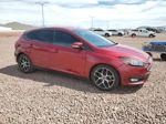 2017 Ford Focus Sel Red vin: 1FADP3M21HL206891