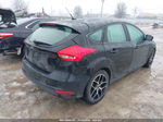 2017 Ford Focus Sel Black vin: 1FADP3M24HL275672