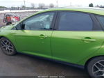 2018 Ford Focus Sel Green vin: 1FADP3M28JL304547