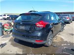 2017 Ford Focus Sel Black vin: 1FADP3M29HL263629