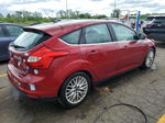 2014 Ford Focus Titanium Red vin: 1FADP3N21EL129269