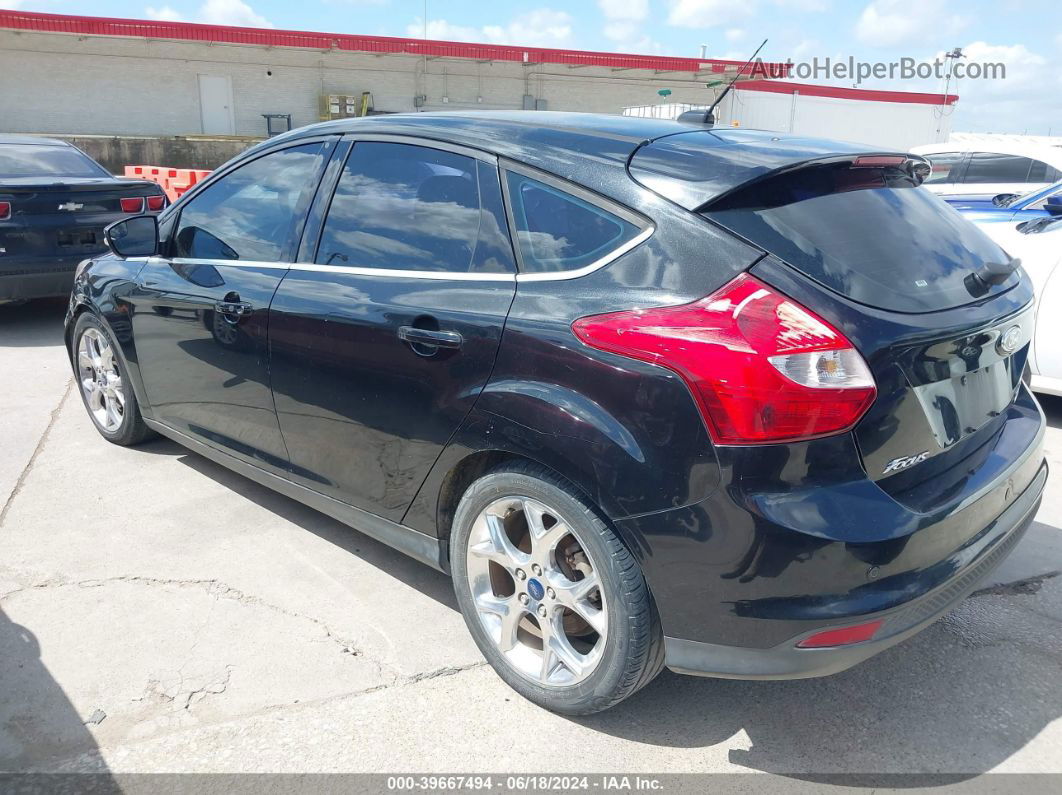 2014 Ford Focus Titanium Черный vin: 1FADP3N21EL207842