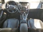 2014 Ford Focus Titanium Серебряный vin: 1FADP3N21EL320030