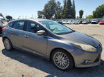 2014 Ford Focus Titanium Серый vin: 1FADP3N21EL454097