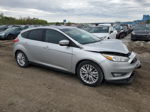 2015 Ford Focus Titanium Silver vin: 1FADP3N21FL247484