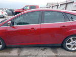 2014 Ford Focus Titanium Red vin: 1FADP3N22EL183325