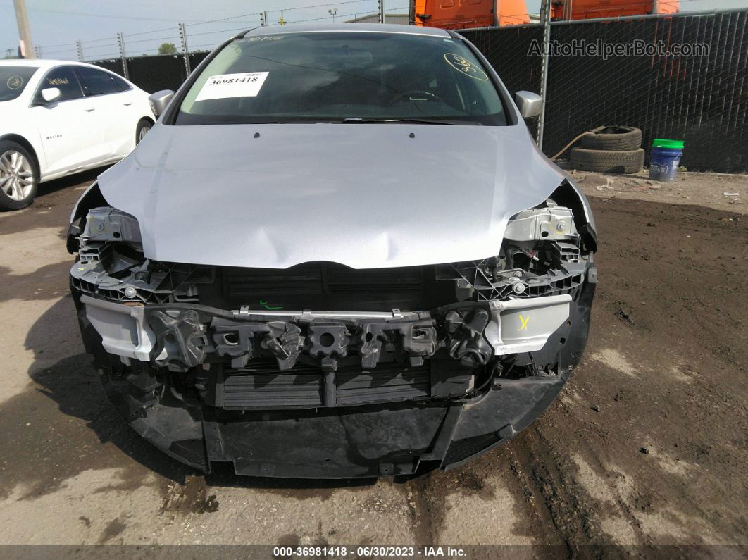 2014 Ford Focus Titanium Серебряный vin: 1FADP3N22EL355109