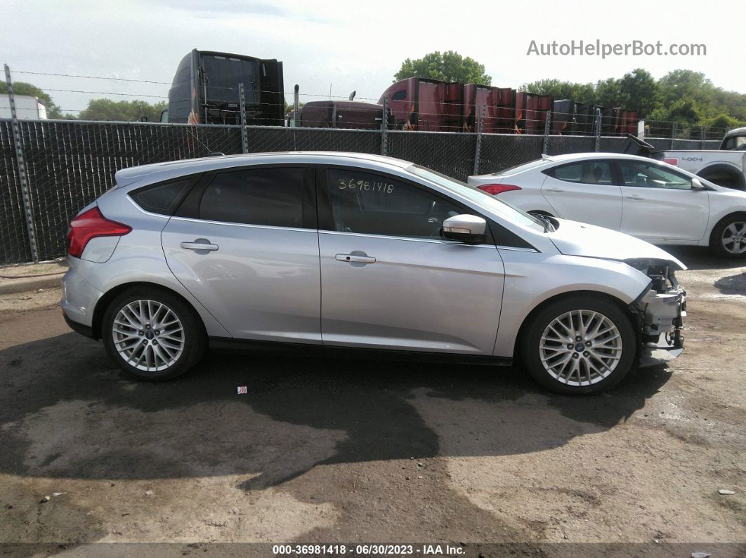 2014 Ford Focus Titanium Silver vin: 1FADP3N22EL355109