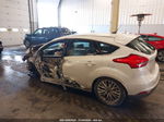 2016 Ford Focus Titanium White vin: 1FADP3N22GL306530