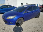 2013 Ford Focus Titanium Синий vin: 1FADP3N23DL227086