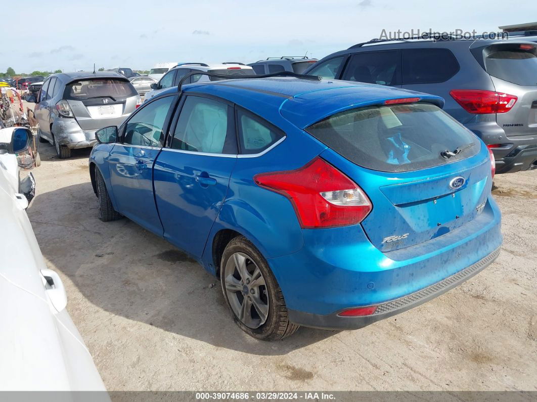 2013 Ford Focus Titanium Blue vin: 1FADP3N23DL255020