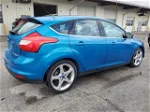 2013 Ford Focus Titanium Blue vin: 1FADP3N23DL283738