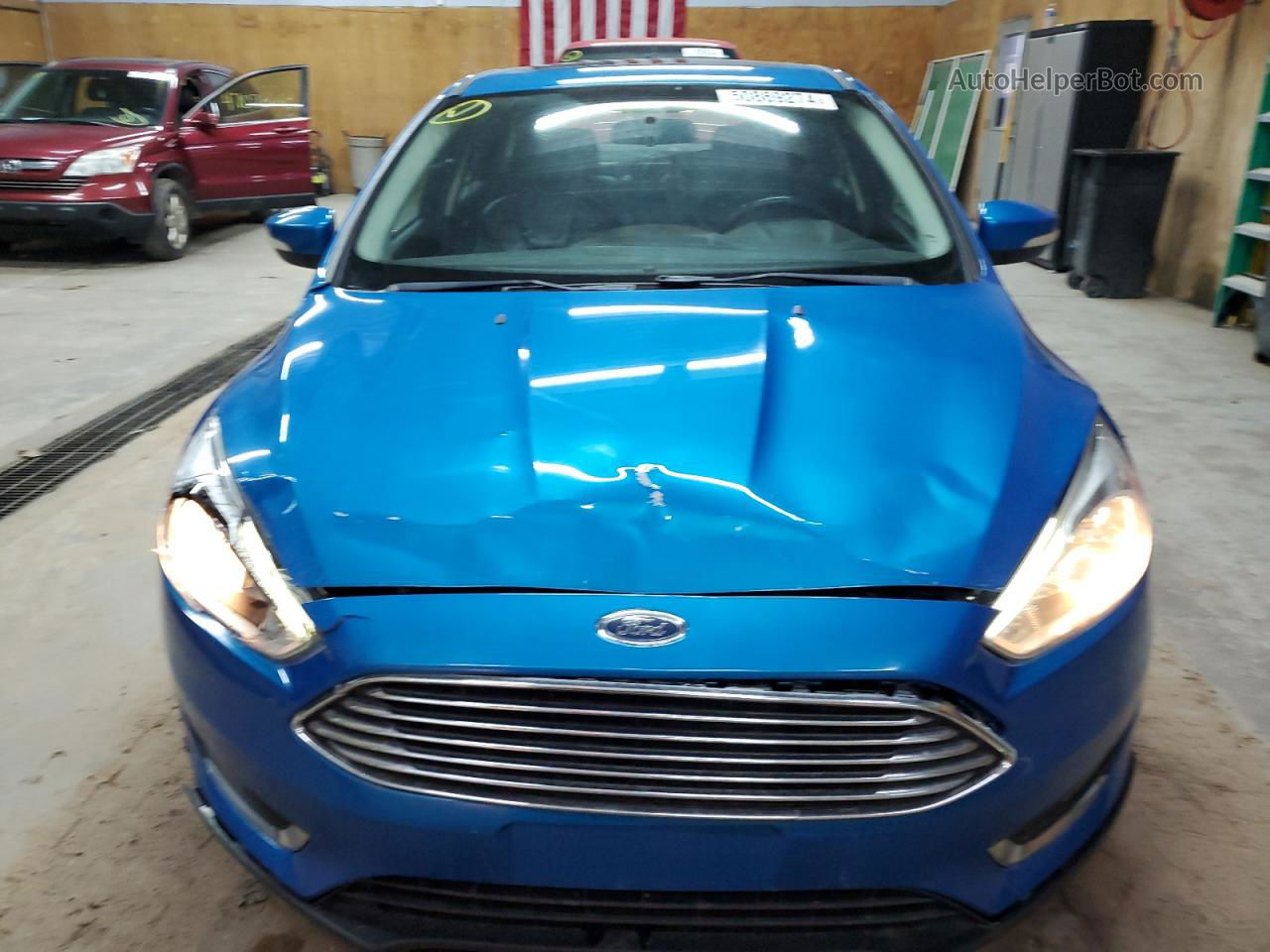 2015 Ford Focus Titanium Blue vin: 1FADP3N23FL367920