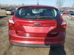 2013 Ford Focus Titanium Бордовый vin: 1FADP3N24DL175368