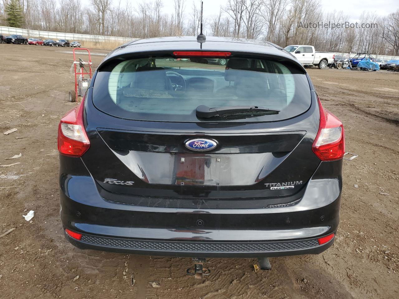 2013 Ford Focus Titanium Black vin: 1FADP3N24DL312924