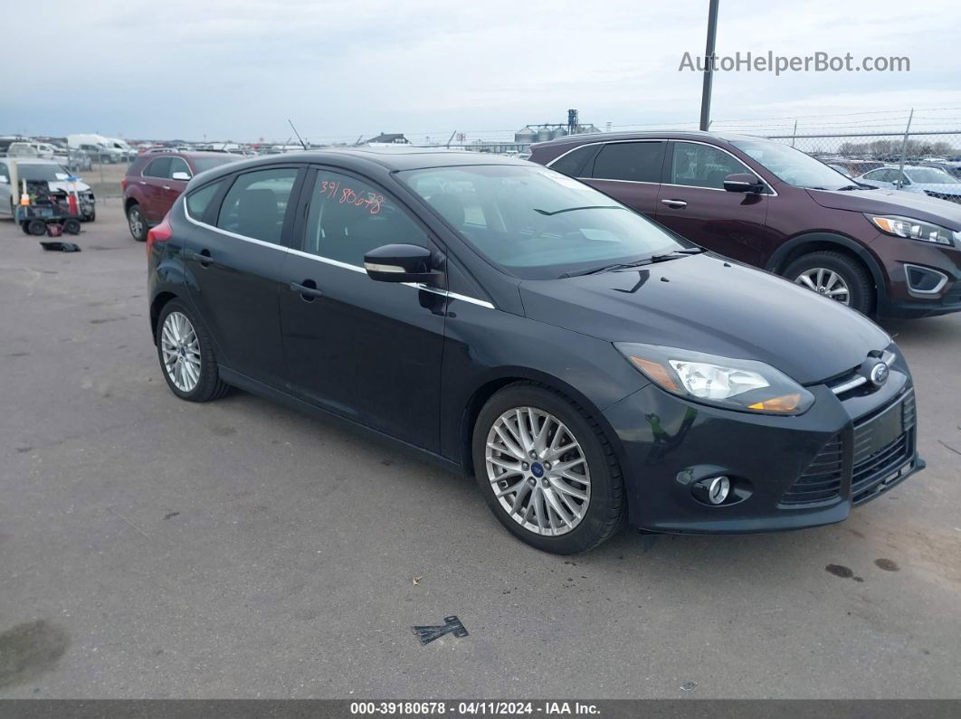 2014 Ford Focus Titanium Black vin: 1FADP3N24EL224408