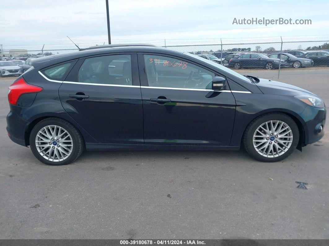 2014 Ford Focus Titanium Черный vin: 1FADP3N24EL224408