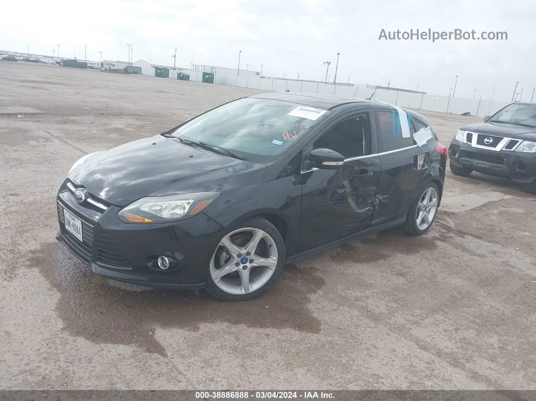 2014 Ford Focus Titanium Black vin: 1FADP3N24EL284608