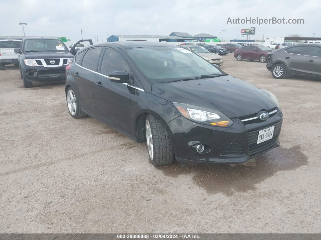 2014 Ford Focus Titanium Black vin: 1FADP3N24EL284608