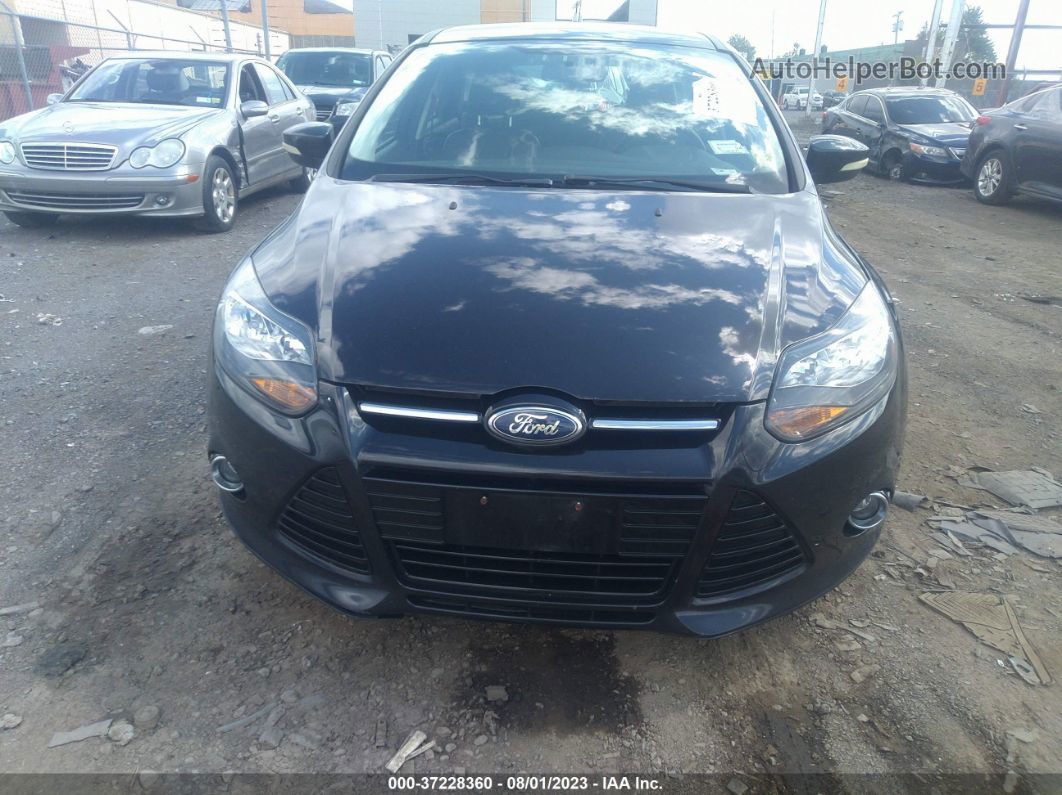 2014 Ford Focus Titanium Черный vin: 1FADP3N24EL463196