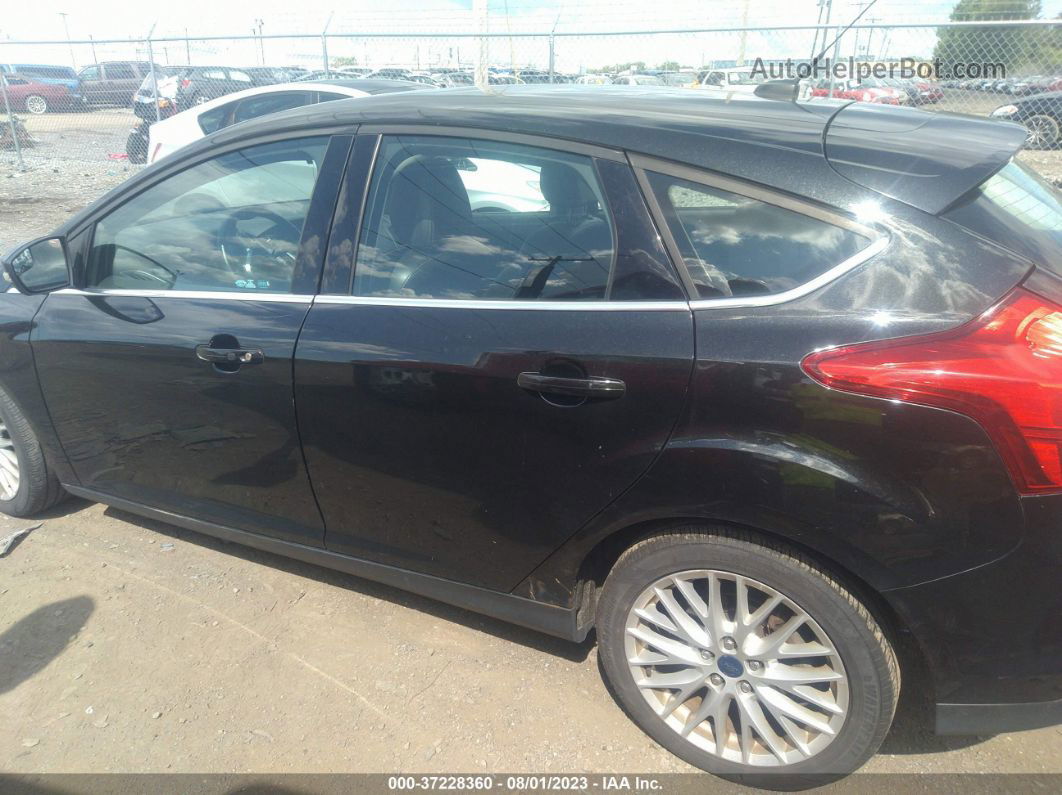 2014 Ford Focus Titanium Черный vin: 1FADP3N24EL463196