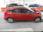 2018 Ford Focus Titanium Red vin: 1FADP3N24JL238724