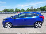 2013 Ford Focus Titanium Blue vin: 1FADP3N25DL121805