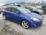 2014 Ford Focus Titanium Blue vin: 1FADP3N25EL268921