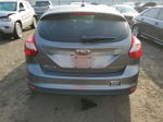 2014 Ford Focus Titanium Серый vin: 1FADP3N25EL377699