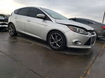 2014 Ford Focus Titanium Серебряный vin: 1FADP3N25EL381347