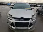 2014 Ford Focus Titanium Серебряный vin: 1FADP3N25EL381347