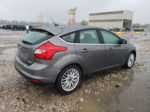 2014 Ford Focus Titanium Серебряный vin: 1FADP3N25EL431065