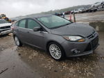 2014 Ford Focus Titanium Серебряный vin: 1FADP3N25EL431065